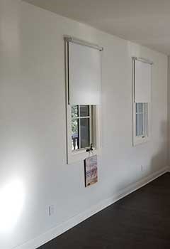 Motorized Roller Shades For Hidden Meadows Home